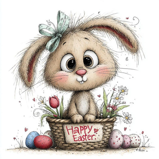 Wooden necklace, eco-friendly, handmade, personalized: 36 JPG Whimsical Easter Clipart